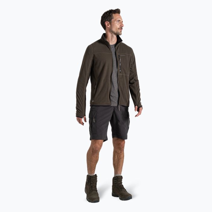 Pánske trekingové šortky Craghoppers NosiLife Cargo Short III black pepper 2