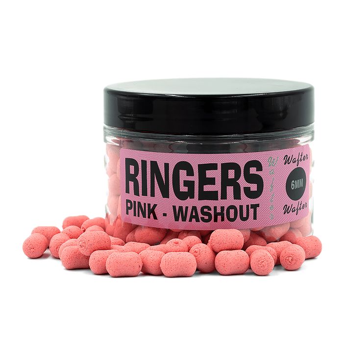 Háčiková návnada činky Ringers Pink Washouts Chocolate 6 mm 150 ml PRNG85 2
