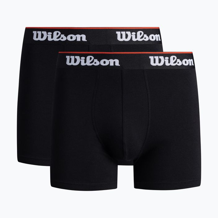 Pánske boxerky Wilson 2-Pack black W875M-270M