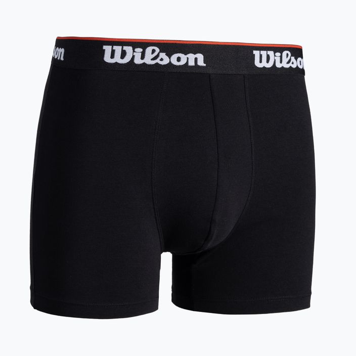 Pánske boxerky Wilson 2-Pack čierne, sivé W875H-270M 6