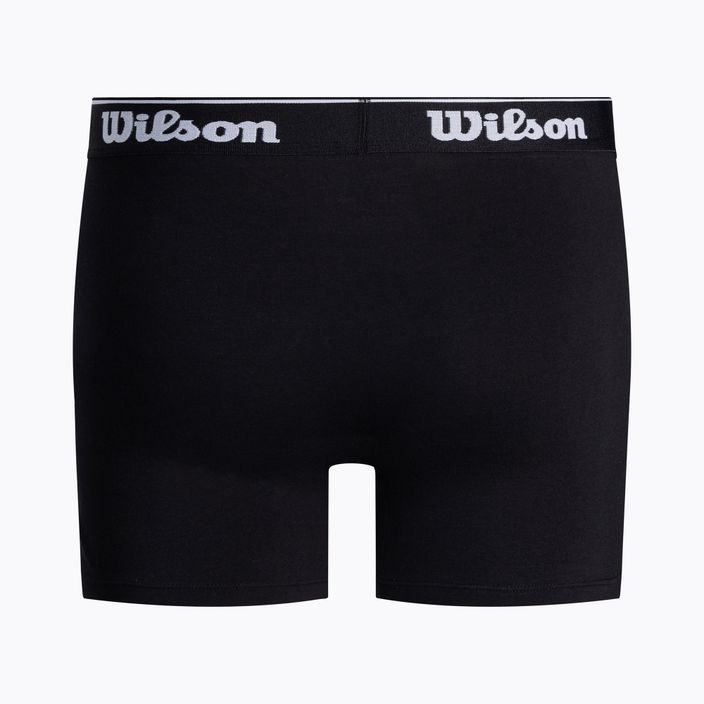 Pánske boxerky Wilson 2 pack black/green W875V-270M 4