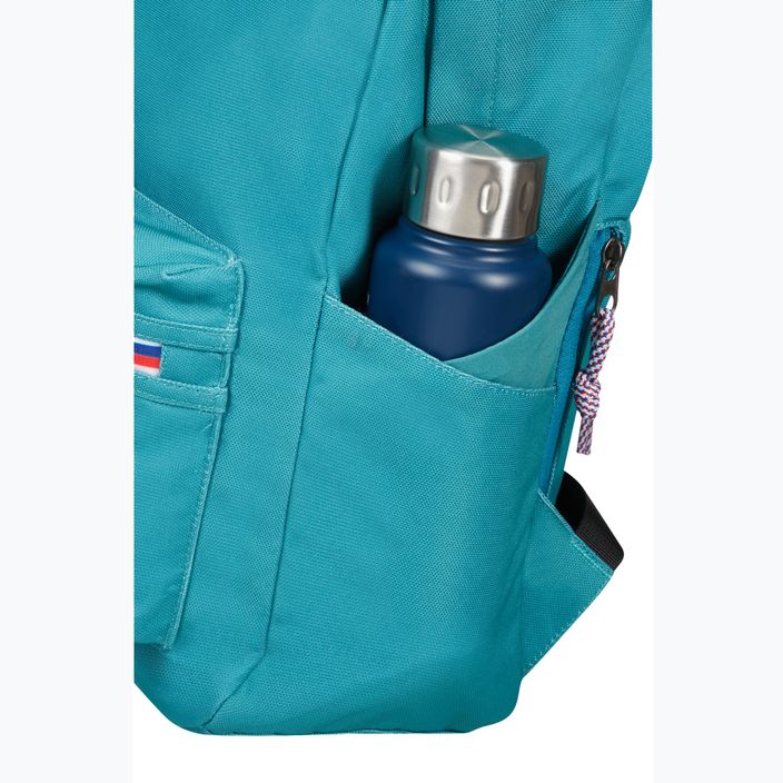 American Tourister Batoh Zip 19,5 l teal city backpack 8