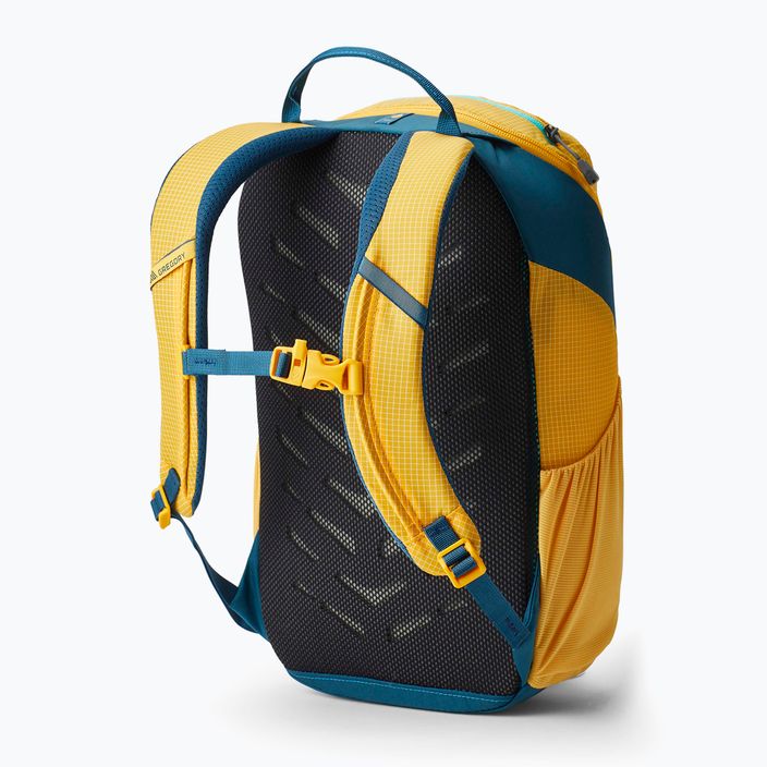 Detský turistický batoh Gregory Wander 12 l aqua yellow 2