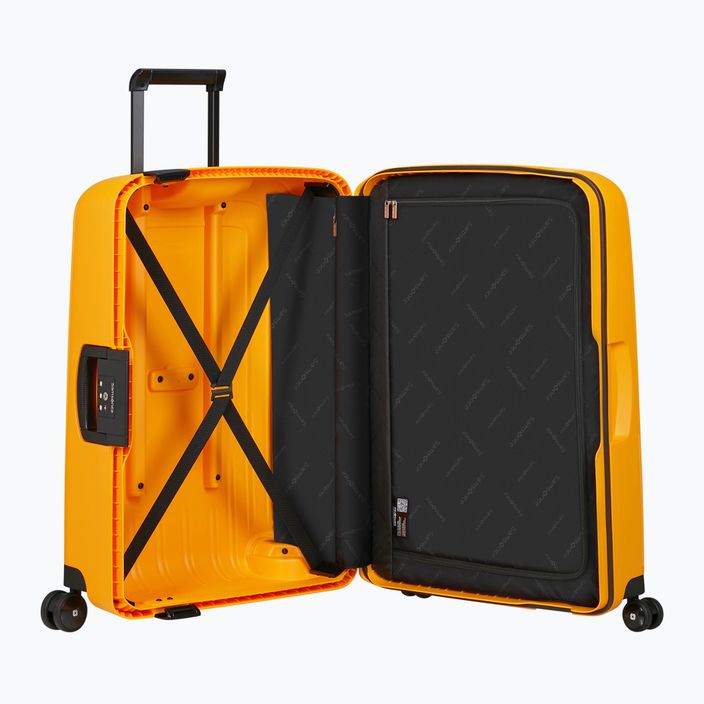 Samsonite S'cure Spinner 79 l honej žltý cestovný kufor 6