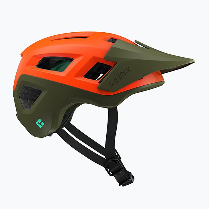 Cyklistická prilba Lazer Coyote KC CE-CPSC oranžovo-zelená BLC2237891781 6
