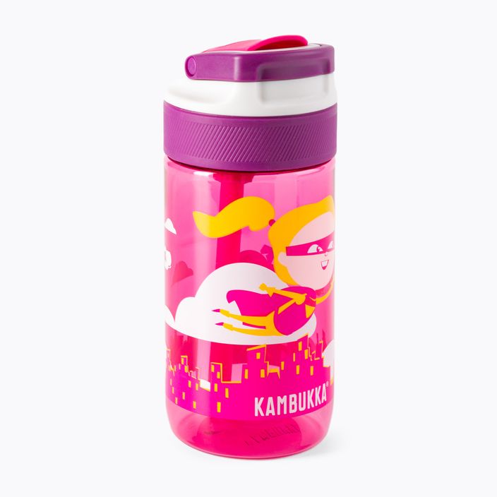 Kambukka Lagoon ružová detská cestovná fľaša 11-04015