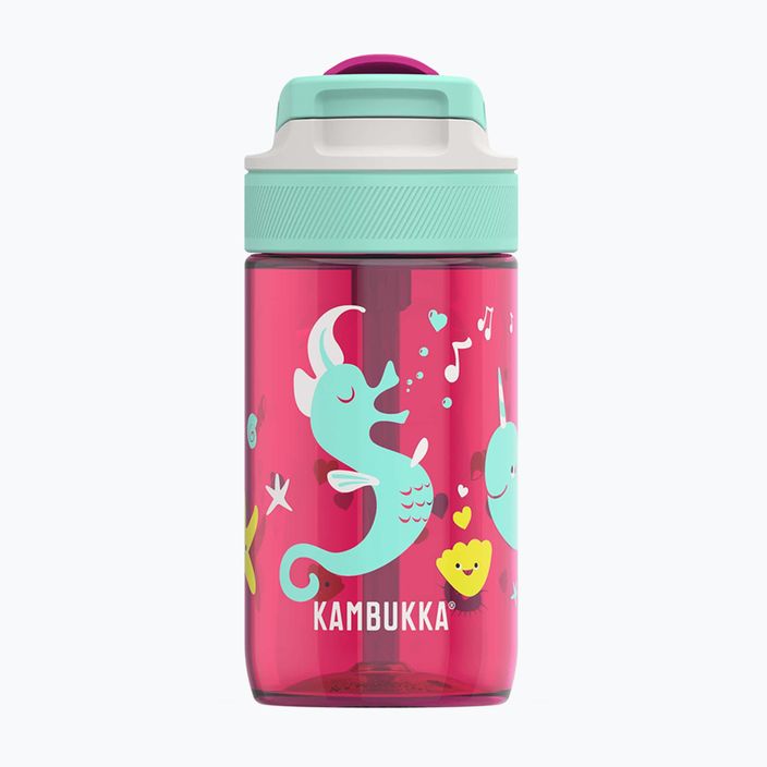 Kambukka Lagoon ružová a modrá detská cestovná fľaša 11-04030 2