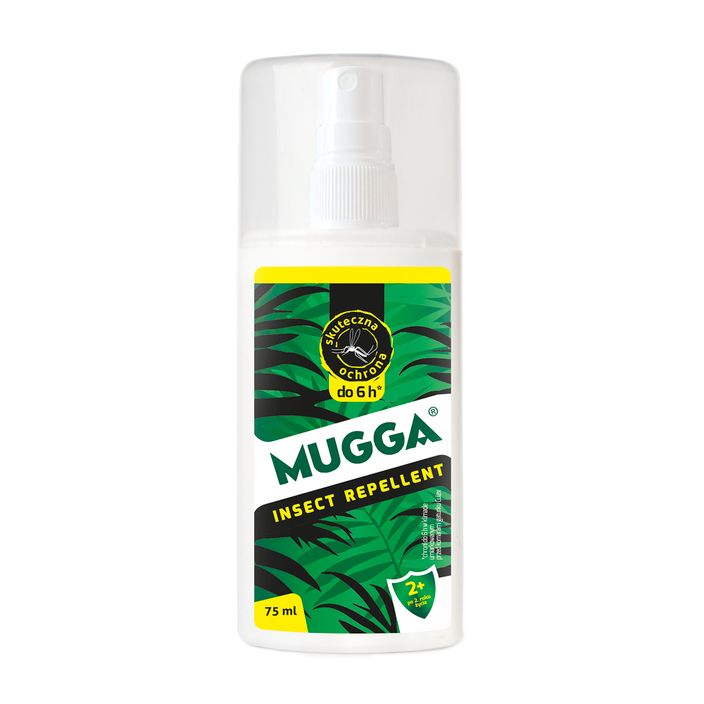 Sprej proti komárom a kliešťom Mugga Spray DEET 9,5 % 75 ml 2