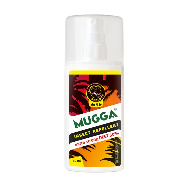 Sprej proti komárom a kliešťom Mugga Spray DEET 50% 75 ml 2