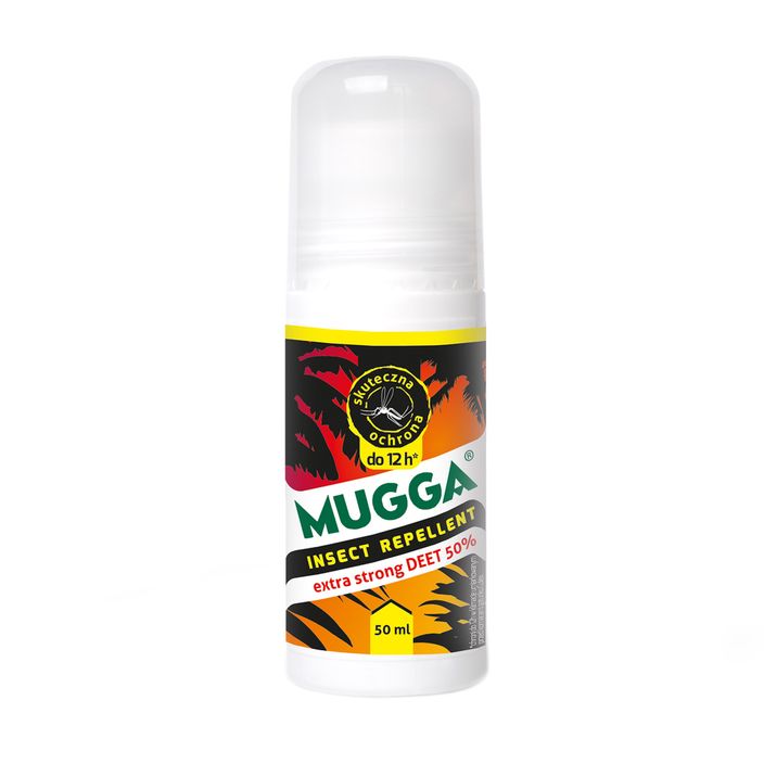 Repelent proti komárom a kliešťom roll-on Mugga Roll-on DEET 50% 50 ml 2