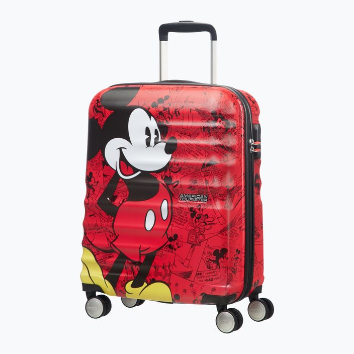 American Tourister Spinner Disney 36 l mickey comics červený detský cestovný kufor 2