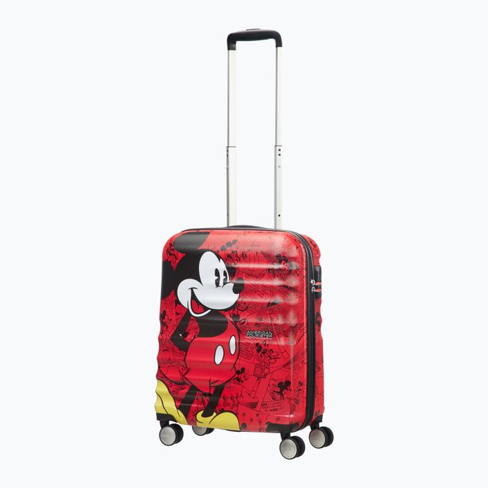 American Tourister Spinner Disney 36 l mickey comics červený detský cestovný kufor 5