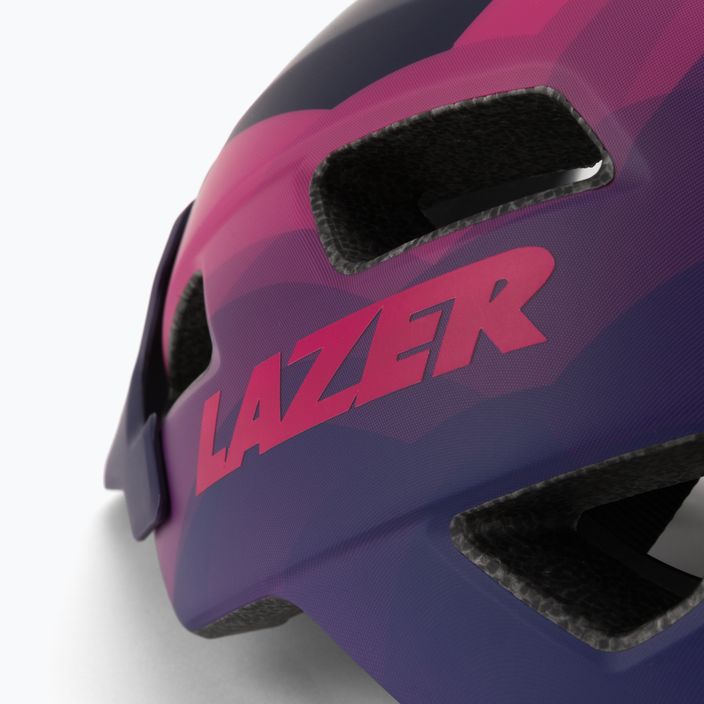 Cyklistická prilba Lazer Chiru modro-ružová BLC2207888350 7