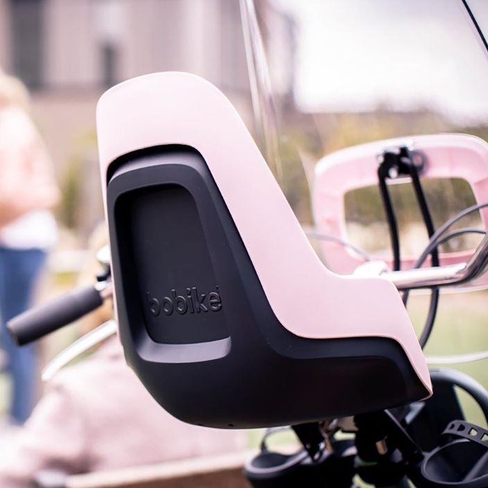 Predné sedadlo na bicykel bobike Go Mini ružové 8012500004 4