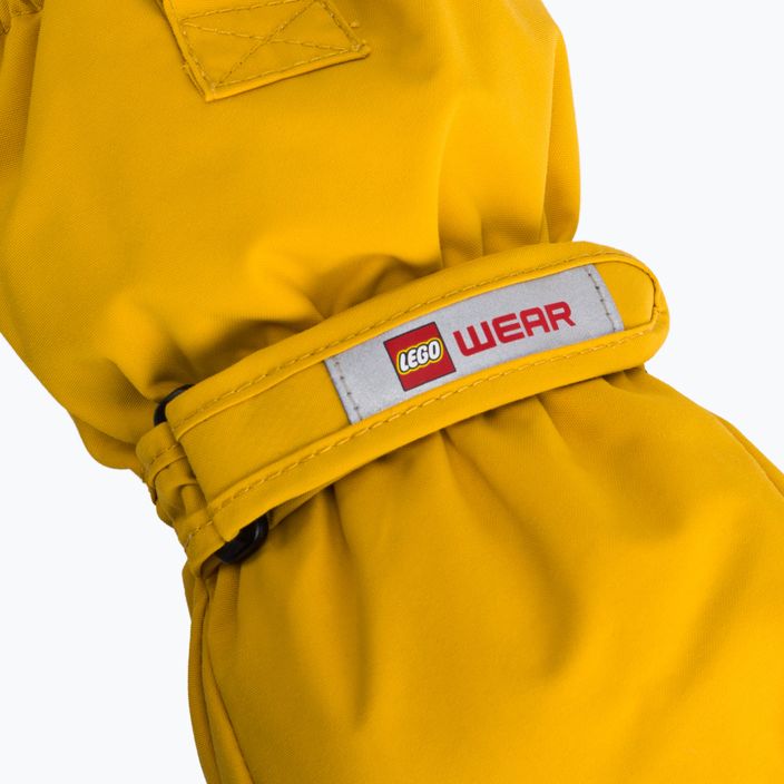 LEGO Lwatlin 700 detské lyžiarske rukavice žlté 22865 4
