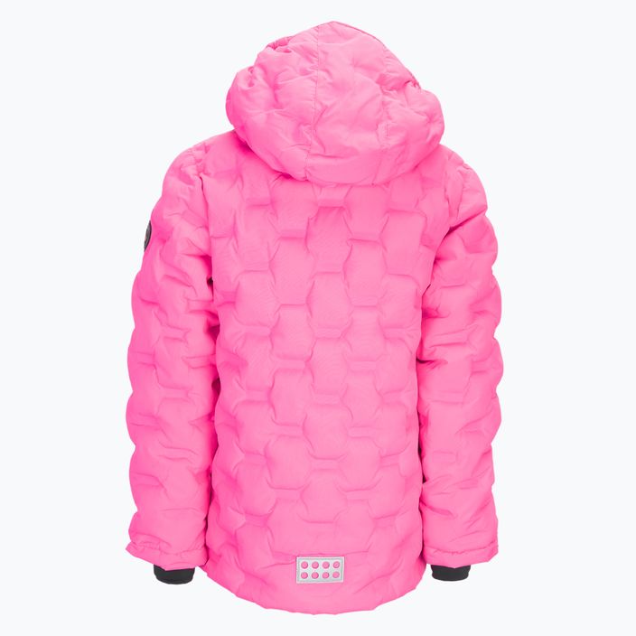 Detská lyžiarska bunda LEGO Lwjipe 706 pink 22879 2