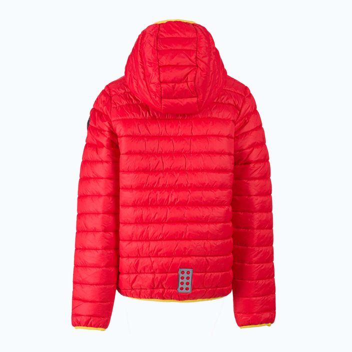 LEGO Lwjori detská páperová bunda červená 11010240 2