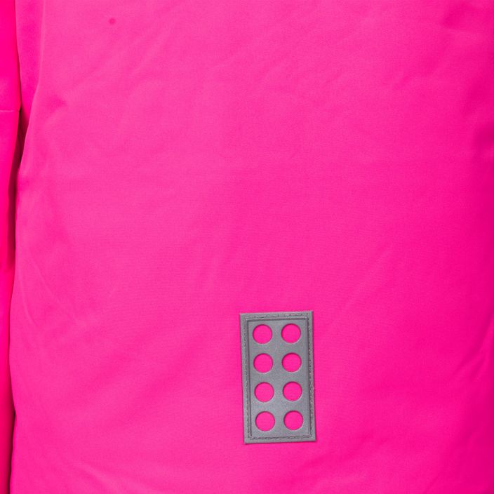 Detská lyžiarska bunda LEGO Lwjested 717 pink 11010547 6