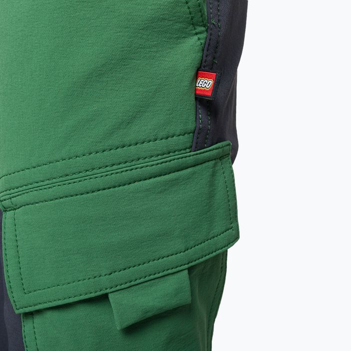 Detské trekingové nohavice LEGO Lwparker 201 tmavo zelené 3