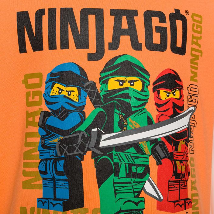 LEGO Lwtaylor 331 detské trekingové tričko oranžové 12010825 3