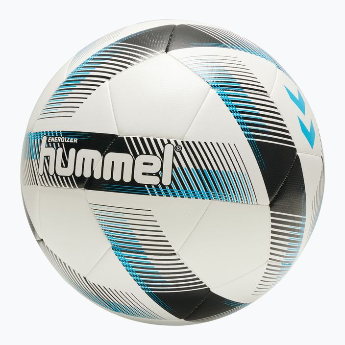 Hummel Energizer FB futbalová lopta biela/čierna/modrá veľkosť 5 4