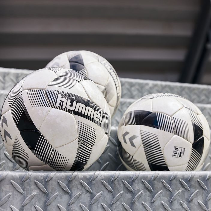 Hummel Concept Pro FB futbalová lopta biela/čierna/strieborná veľkosť 5 5