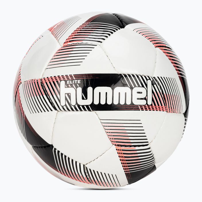 Hummel Elite FB futbalová lopta biela/čierna/strieborná veľkosť 4