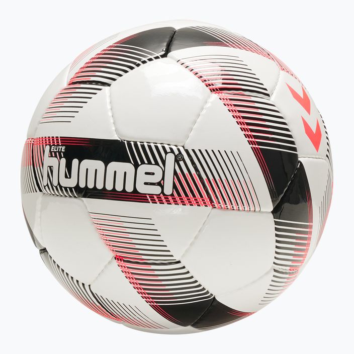 Hummel Elite FB futbalová lopta biela/čierna/strieborná veľkosť 4 4