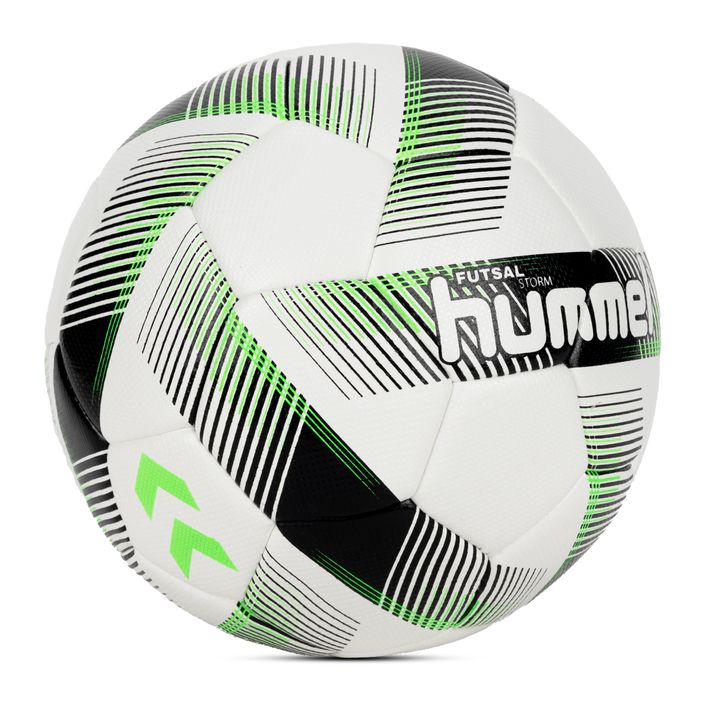 Hummel Storm FB futbalová lopta biela/čierna/zelená veľkosť 3 2
