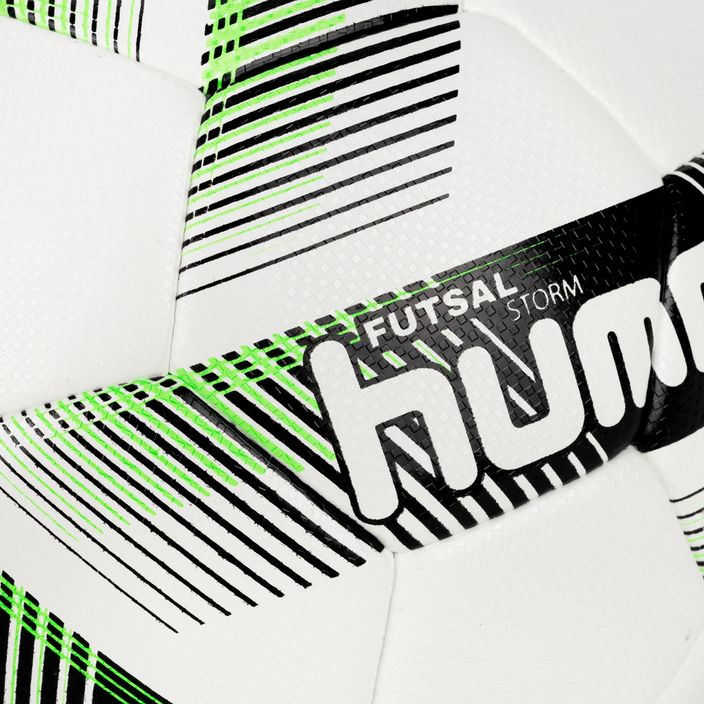 Hummel Storm FB futbalová lopta biela/čierna/zelená veľkosť 3 3