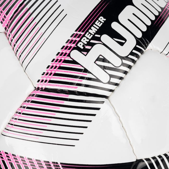 Hummel Premier FB futbalová lopta biela/čierna/ružová veľkosť 4 3