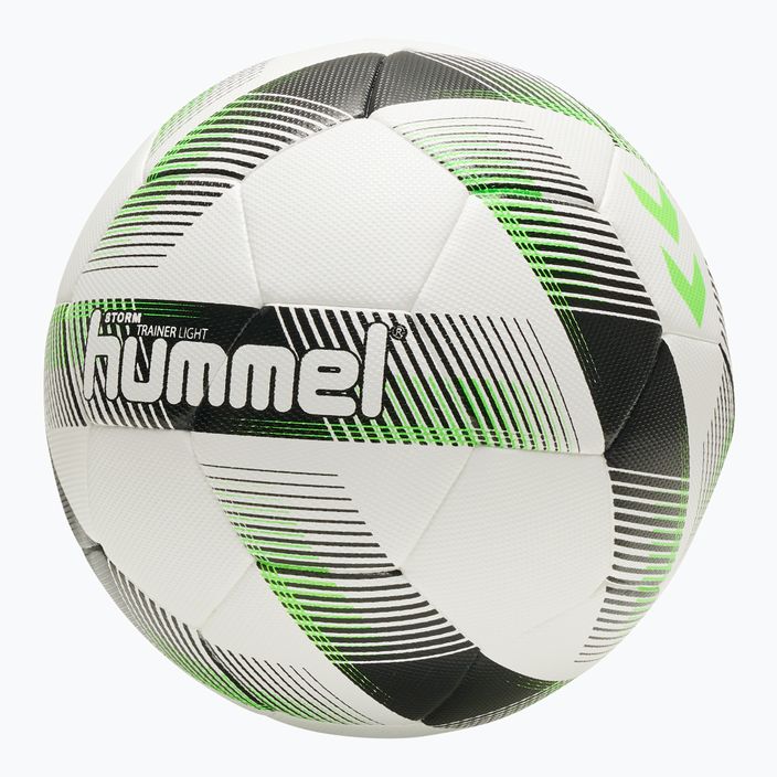 Hummel Storm Trainer Light FB futbalová biela/čierna/zelená veľkosť 3 4