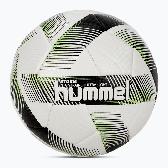 Hummel Storm Trainer Ultra Lights FB futbalový biely/čierny/zelený veľkosť 3
