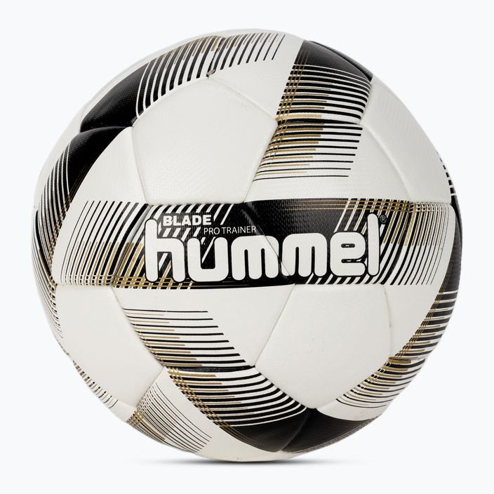 Hummel Blade Pro Trainer FB futbalová lopta biela/čierna/zlatá veľkosť 4