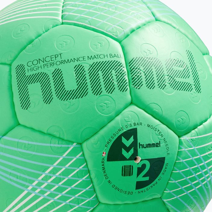 Hummel Concept HB handball green/blue/white veľkosť 2 3