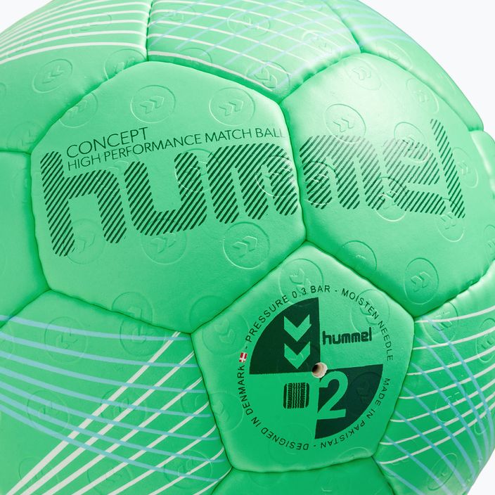 Hummel Concept HB handball green/blue/white veľkosť 3 3