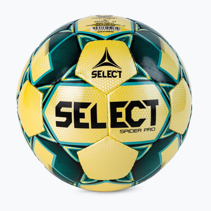 SELECT Spider Pro Light 2020 futbalová lopta žlto-zelená 52619