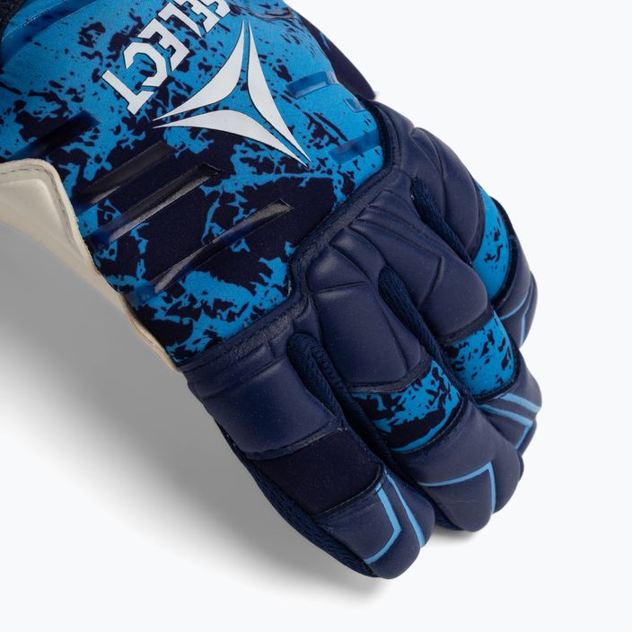 Brankárske rukavice SELECT 77 Super GRIP V22 modro-biele 500062 3