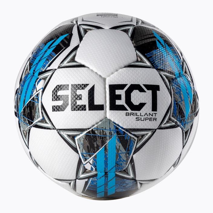 SELECT Brillant Super HS FIFA v22 white and blue futbal 3615960235 veľkosť 5