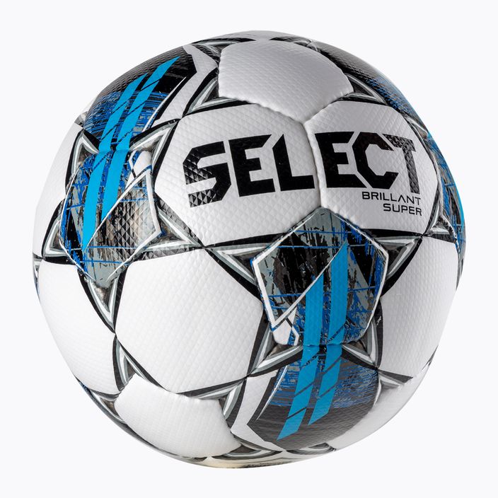 SELECT Brillant Super HS FIFA v22 white and blue futbal 3615960235 veľkosť 5 2