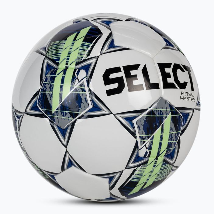 Select Futsal Master Shiny V22 futbalová lopta biela a čierna 310014 2