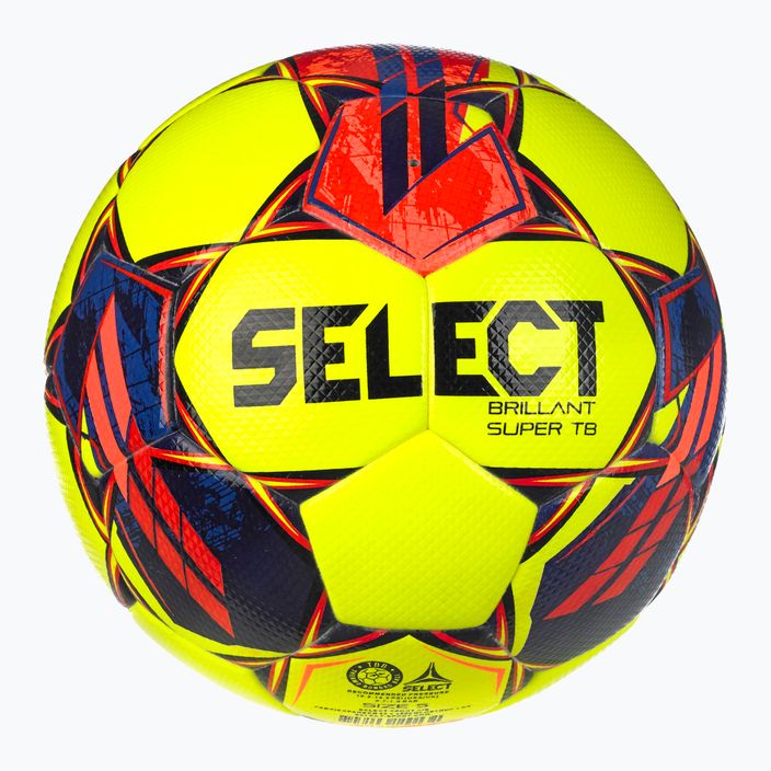 SELECT Brillant Super TB FIFA v23 yellow/red 100025 veľkosť 5 futbal 2
