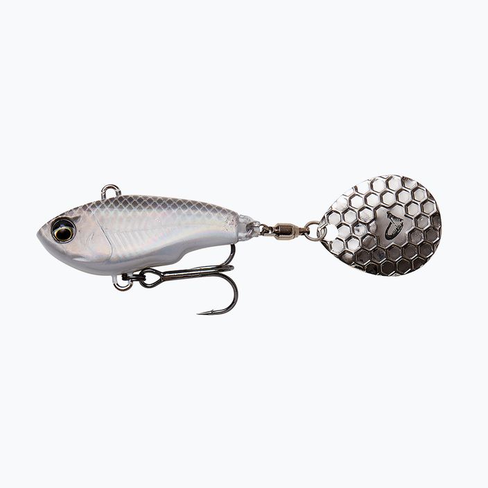 SavageGear Fat Tail Spin Lure Sinking white-silver 71763