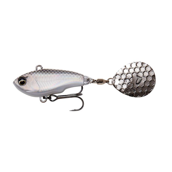 SavageGear Fat Tail Spin Lure Sinking white-silver 71763 2