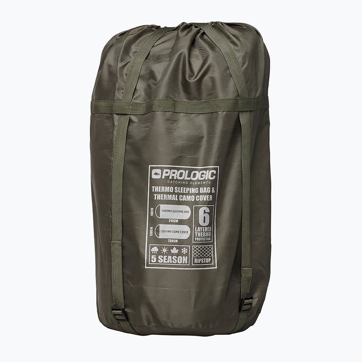 Spací vak Prologic Element Comfort S/Bag & Thermal Camo Cover 5 Season green PLB041 6