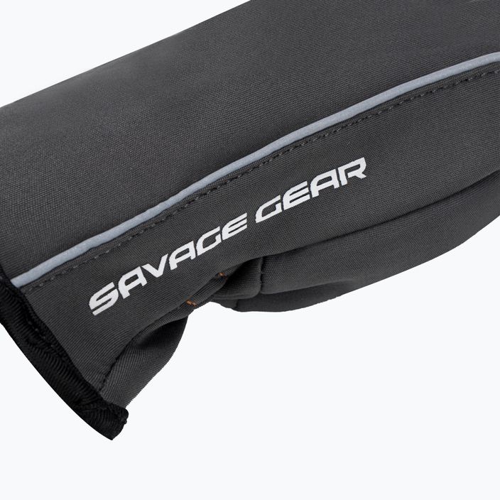 Savage Gear Softshellové rybárske rukavice šedé 76460 4