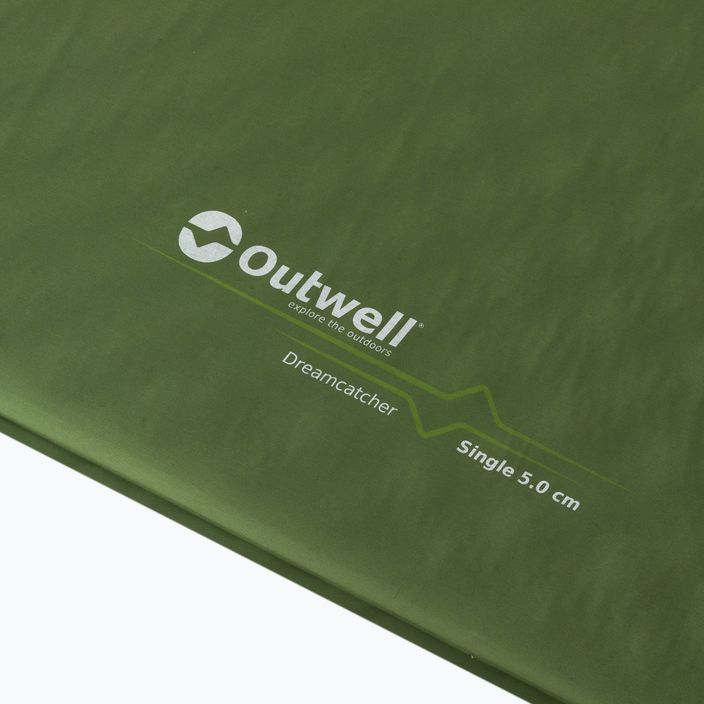Samonafukovacia podložka Outwell Dreamcatcher Single 5 cm zelená 400019 3