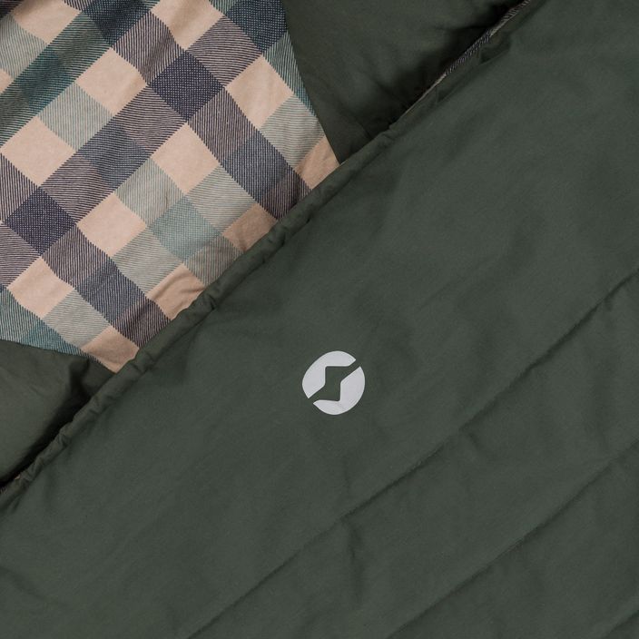 Outwell Camper Lux Dvojitý spací vak zelený 230394 4