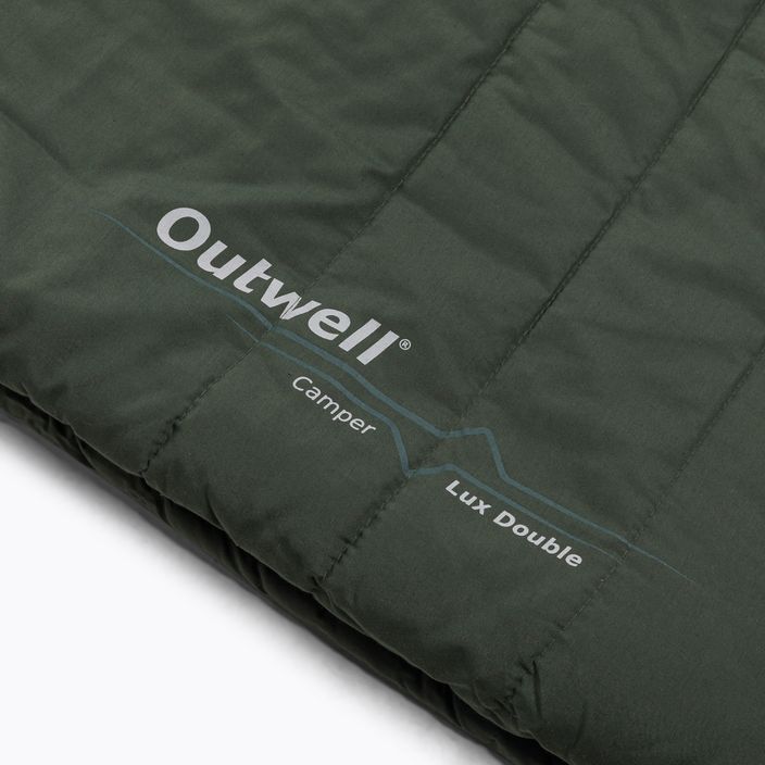 Outwell Camper Lux Dvojitý spací vak zelený 230394 5