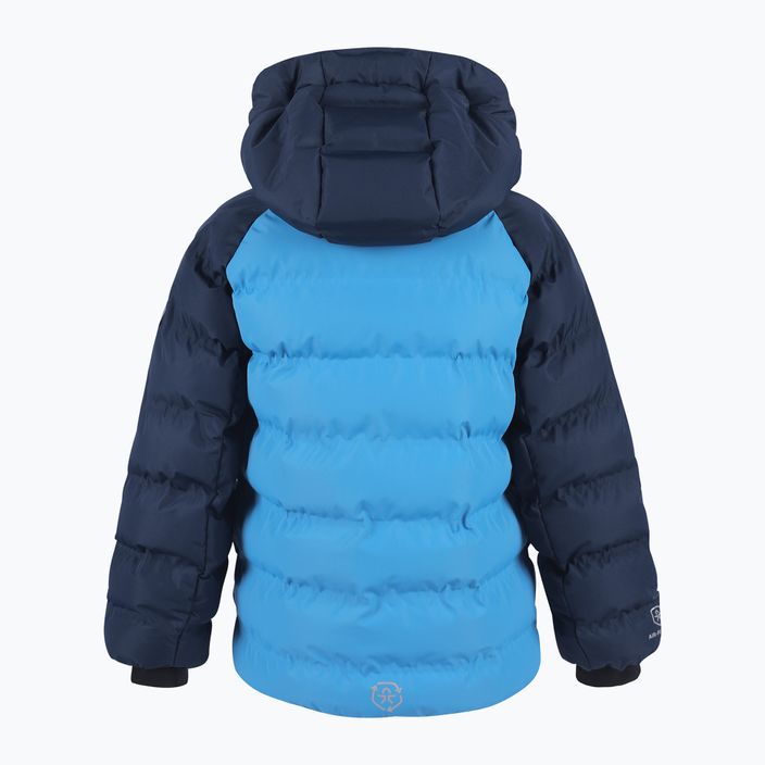 Detská lyžiarska bunda Color Kids Ski Jacket Quilted AF 1. modro-čierna 74695 8